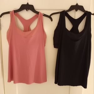 Athleta tanks with built in bra